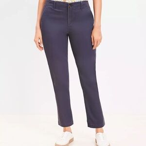 Loft Monroe Slim Pant-Coastal Grey